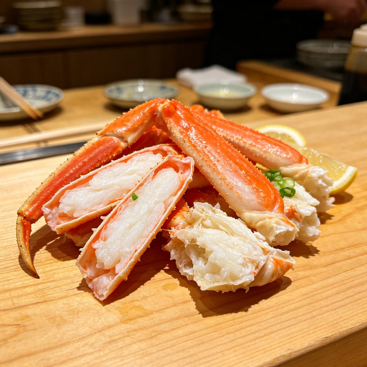 Delicious Snow Crab Legs, Fresh and Sweet