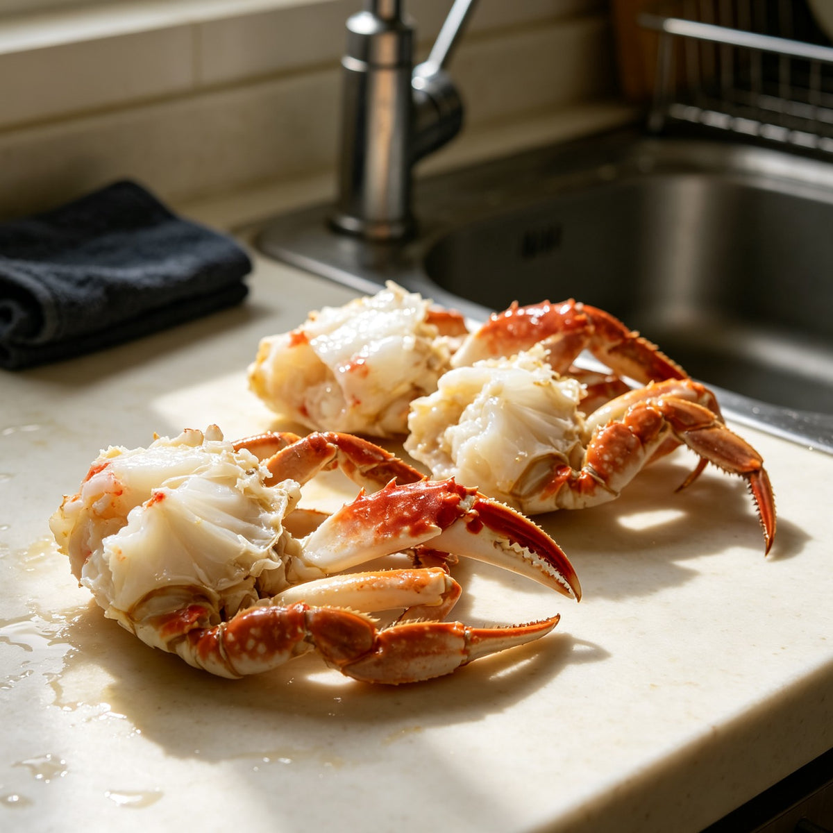 Delicious Snow Crab Legs, Fresh and Sweet