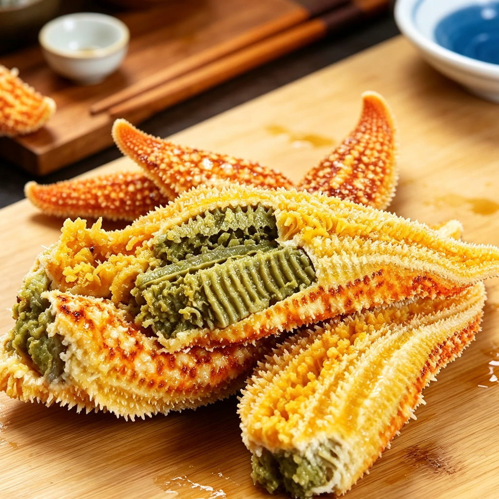 Oceanic Delight Starfish-Stuffed Gourds
